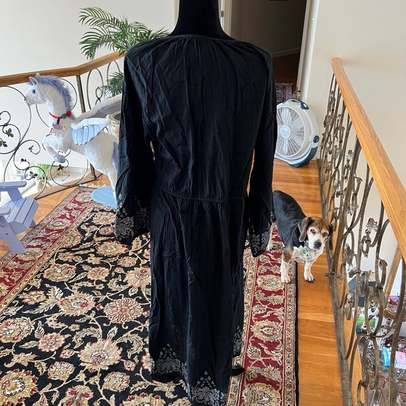 LOFT beach embroidered dress XL - Picture 4 of 6